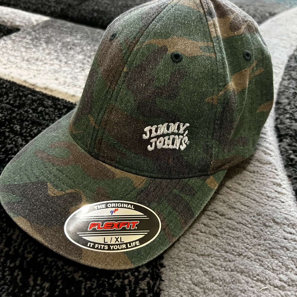 Jimmy John's Camo Flexfit Cap